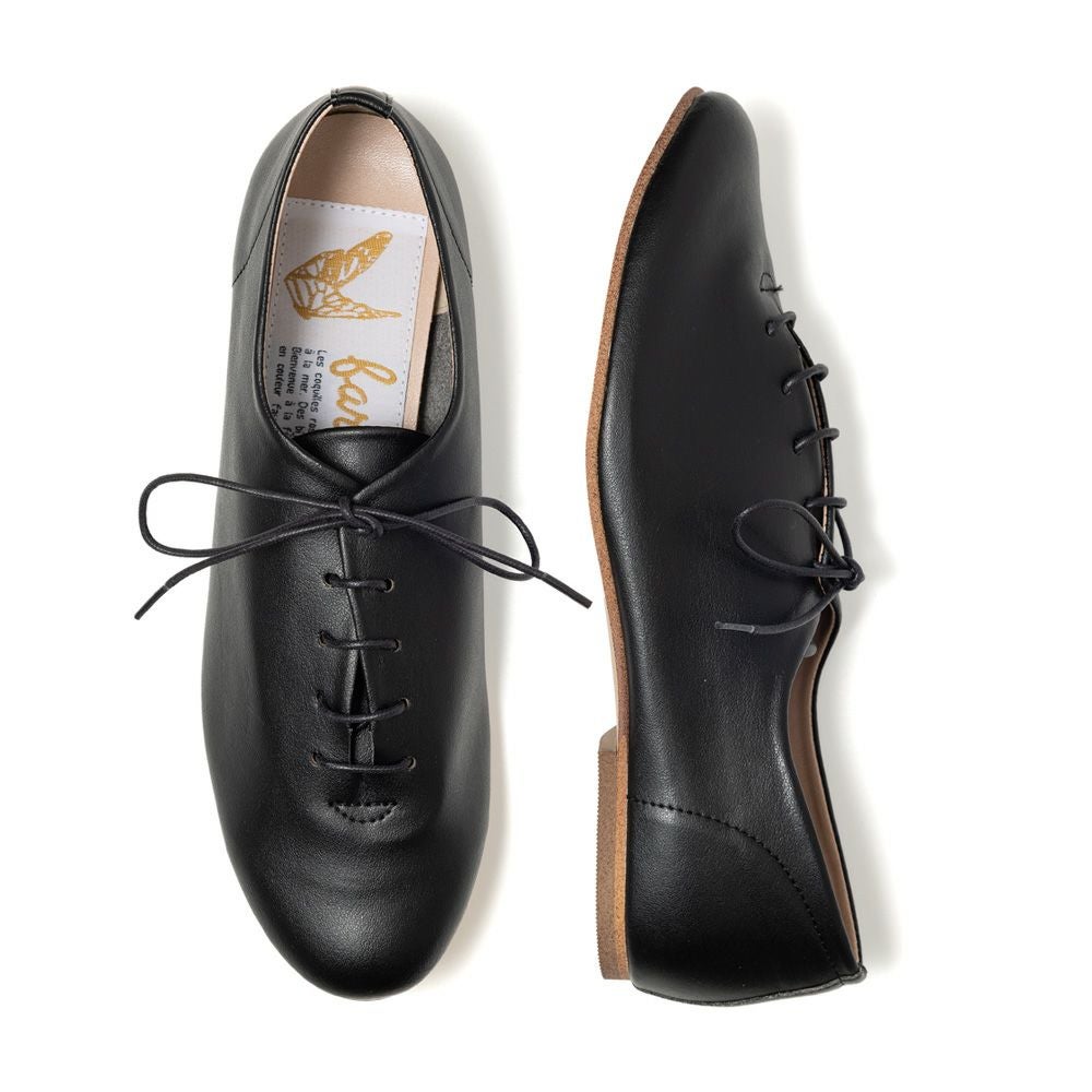 レースアップ(スムース） / バレエシューズブランドのファルファーレ