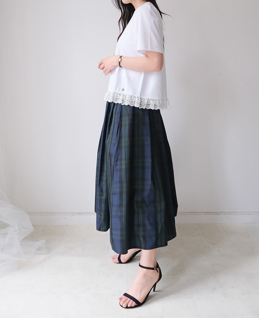 神戸・山の手スカート タータン / TRECODE公式通販 「大人可愛いラク
