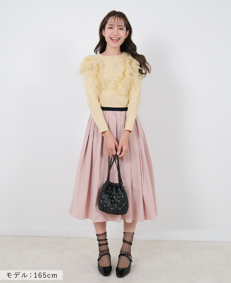 【美品】デサントゴルフ ニットベスト＆スカート 上下セットアップ ピンク 神戸・山の手スカート ライトピンク / TRECODE公式通販 「大人可愛い