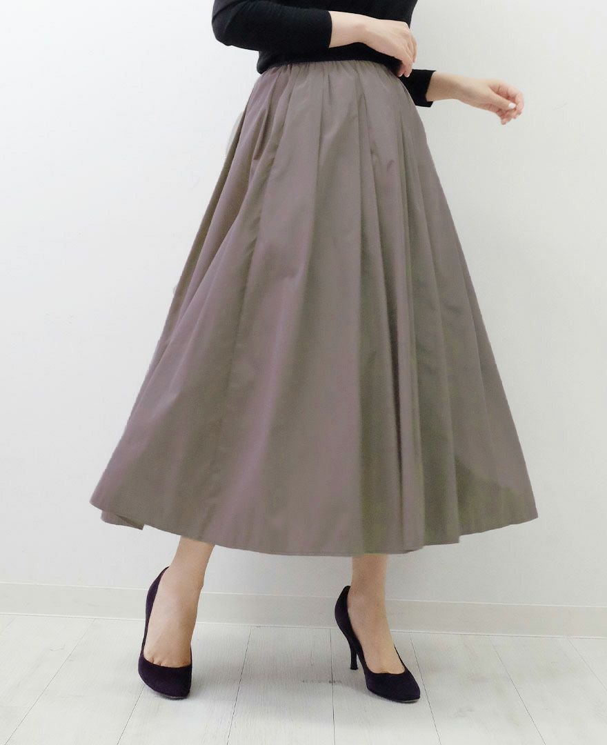 神戸・山の手スカート グレージュ / TRECODE公式通販 「大人可愛いラク