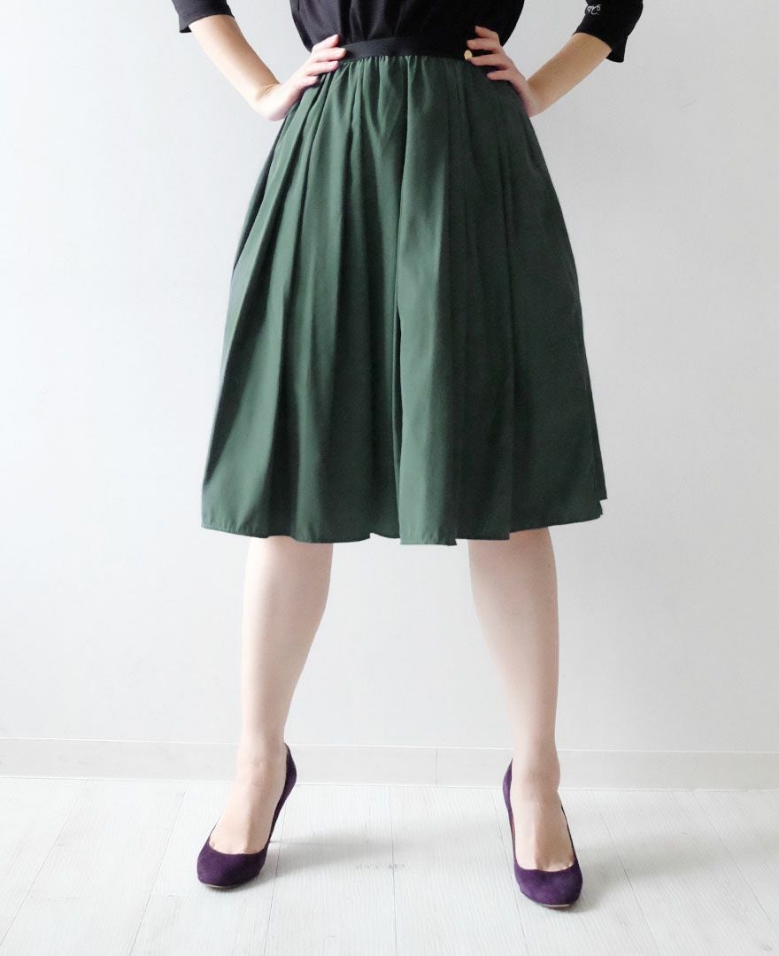 5,500均一】神戸・山の手スカート ダークグリーン / TRECODE公式通販