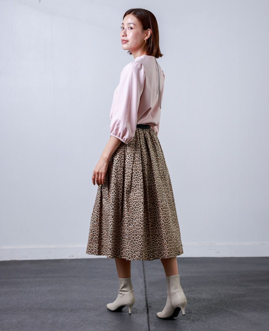 神戸・山の手レオパードスカート / TRECODE公式通販 「大人可愛いラク