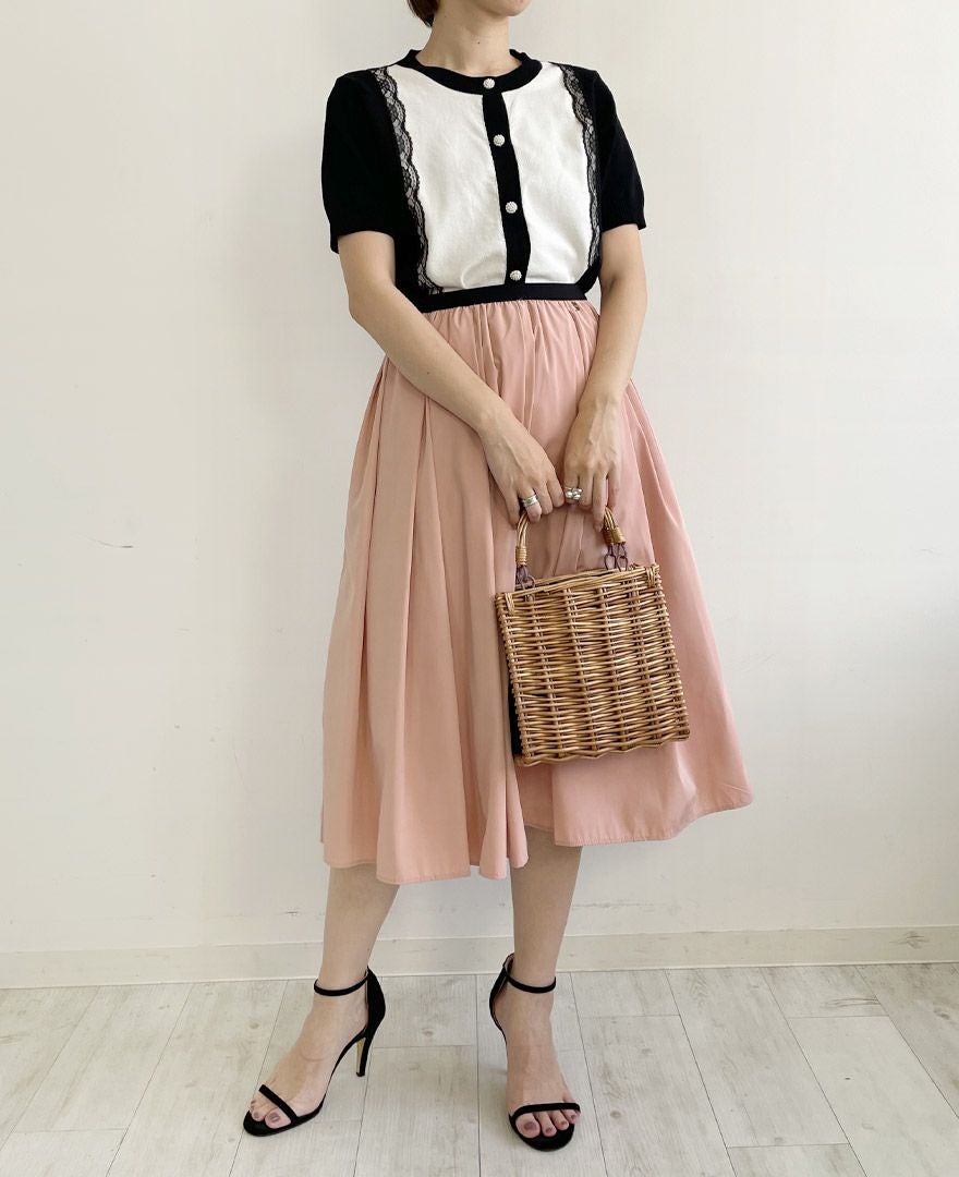 Thank you 30%OFF】神戸・山の手スカート トレコードピンク | CLOCHE