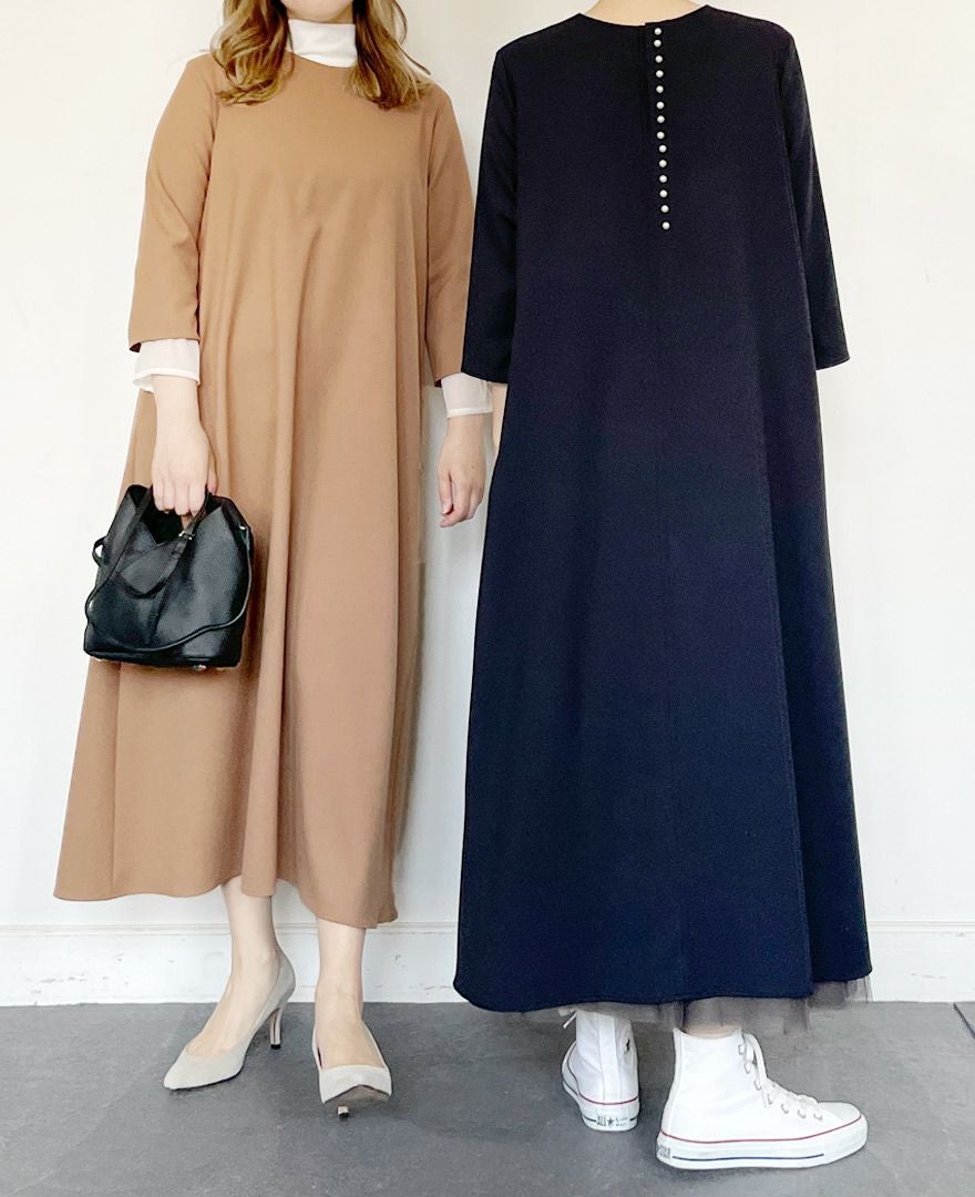 トレコードのバックパールワンピース