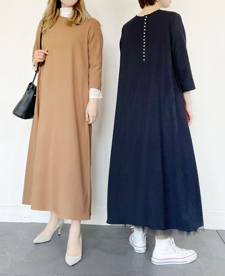 トレコードのバックパールワンピース