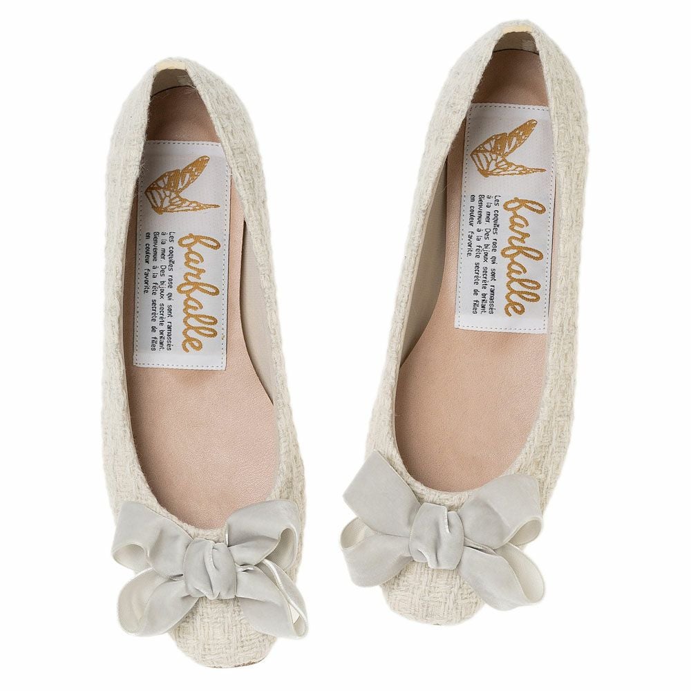 Charles（シャルル）バレエシューズアイボリー