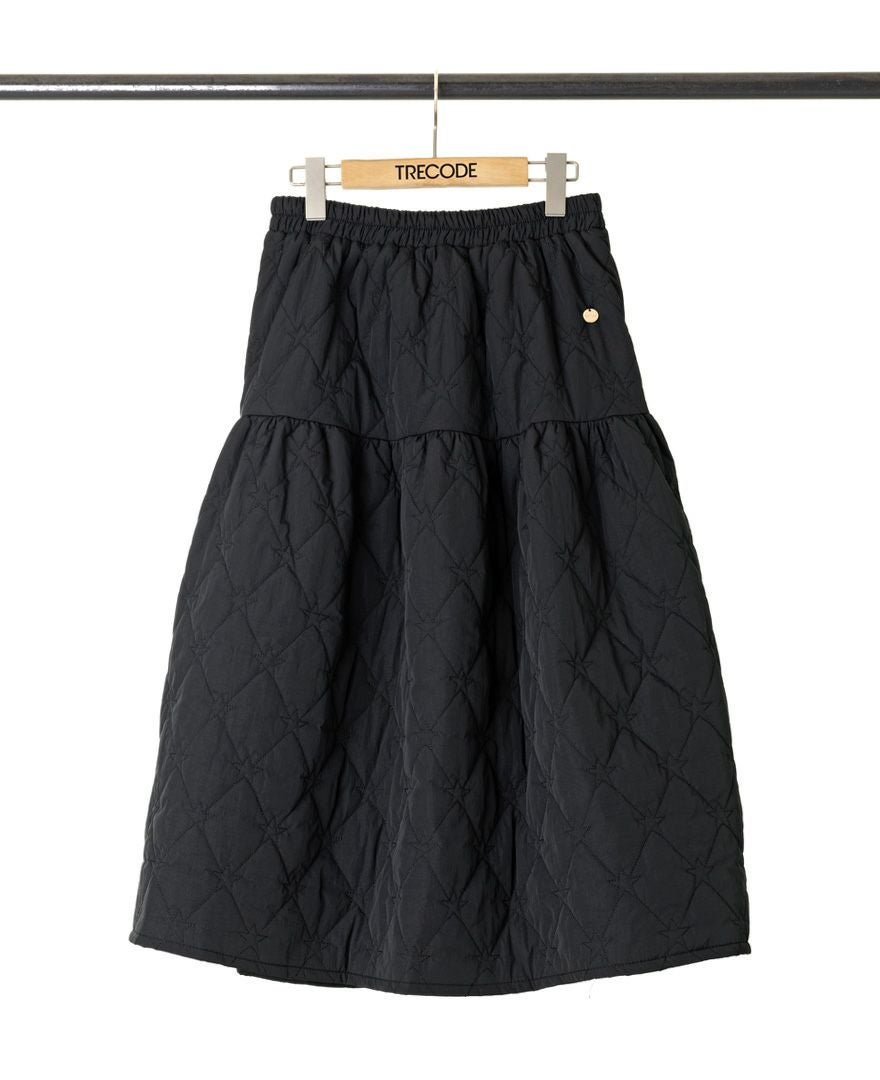 星柄キルティングスカート / TRECODE公式通販 スカートコーデに差を
