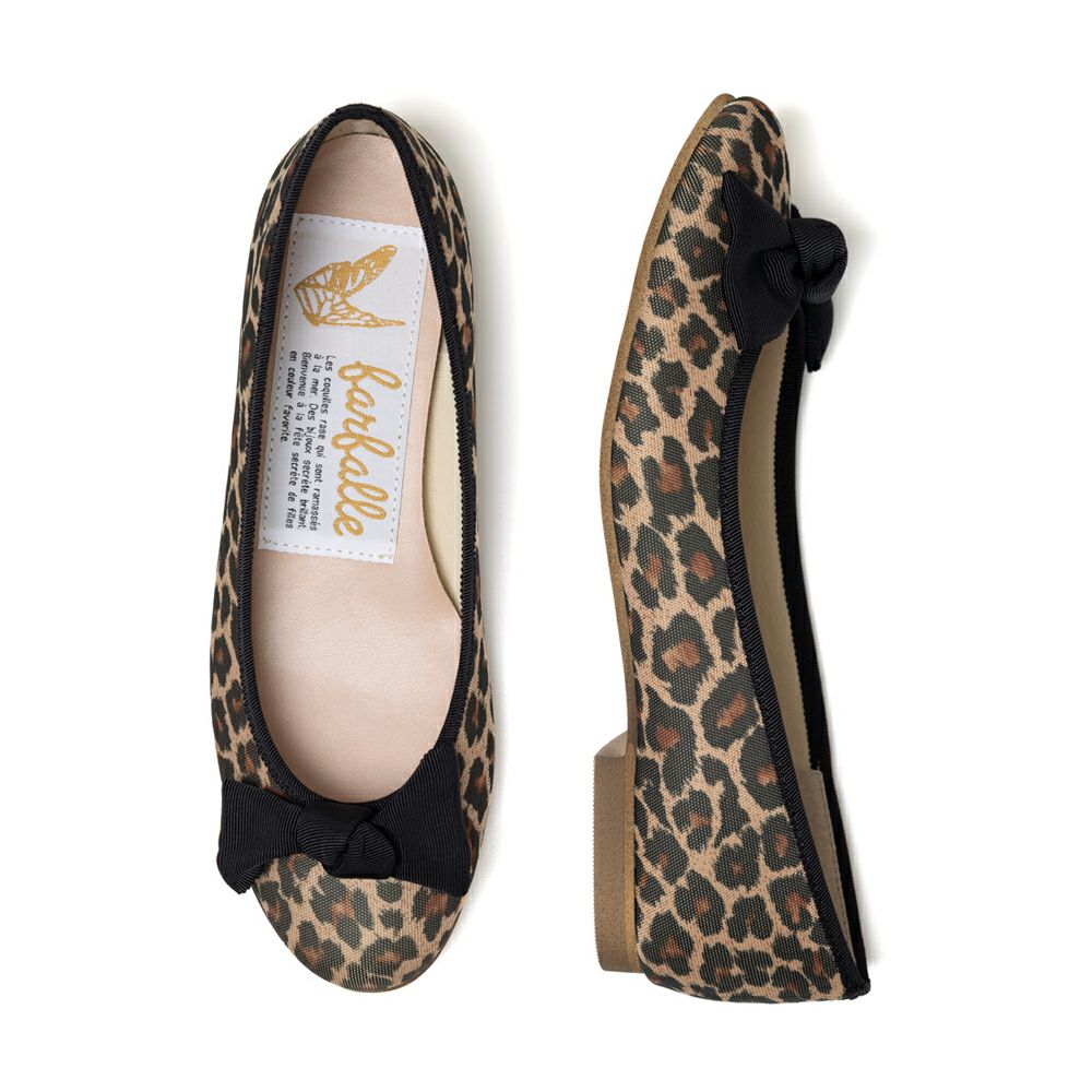 リボン付バレエ（撥水） / バレエシューズブランドのファルファーレ