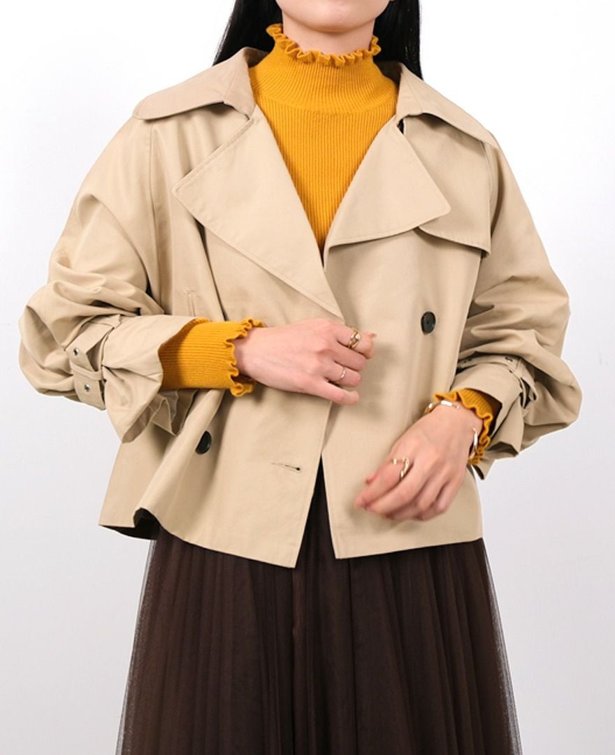 50%OFF】ショートトレンチコート / TRECODE公式通販 「大人可愛いラク