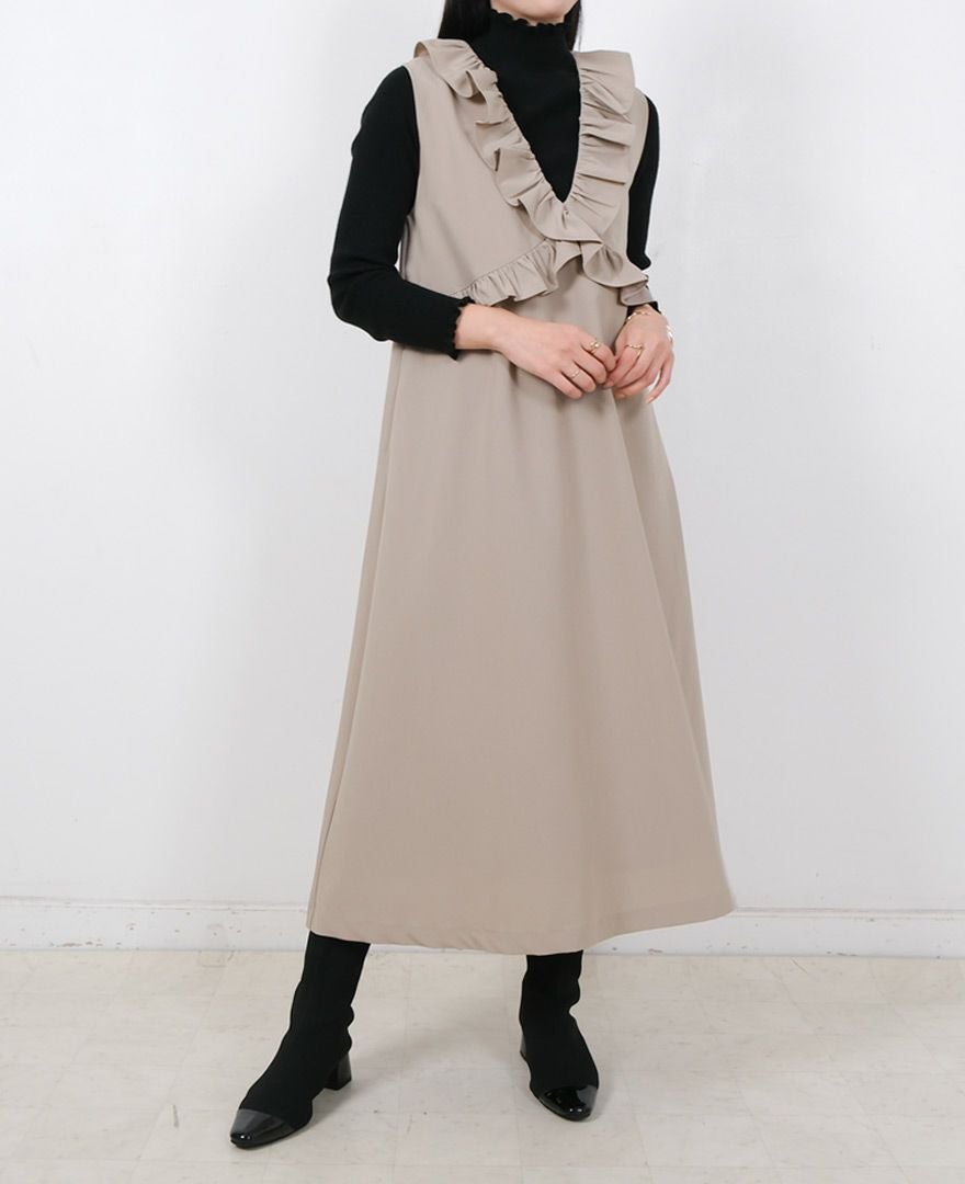 70%OFF】フリルジャンパースカート / TRECODE公式通販 「大人可愛い