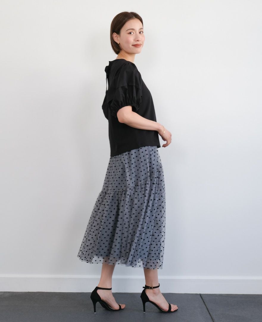 リバーシブルドットチュールスカート / TRECODE公式通販 「大人可愛い