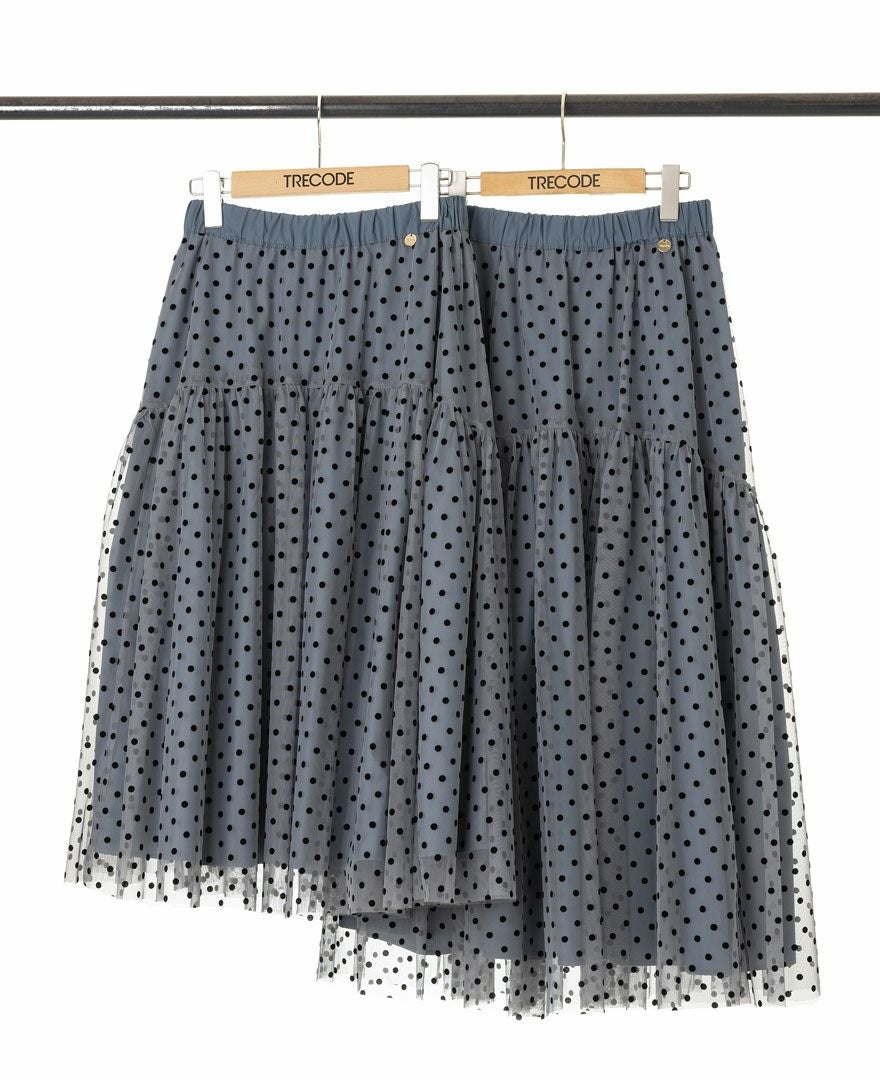 リバーシブルドットチュールスカート / TRECODE公式通販 「大人可愛い