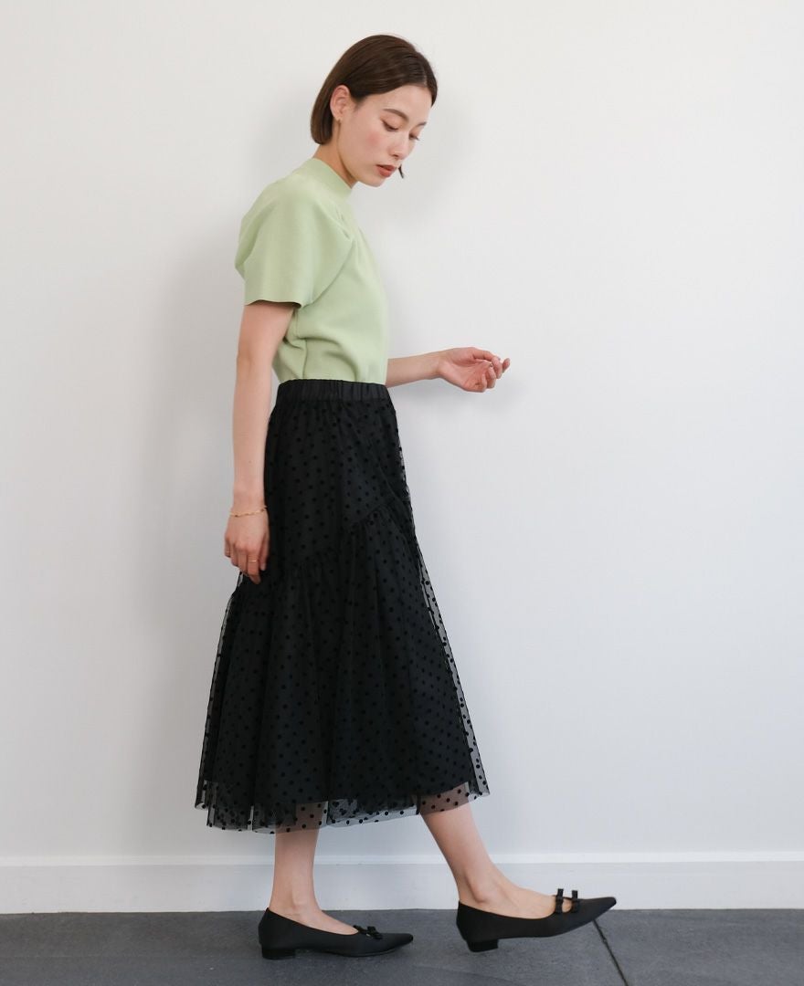 リバーシブルドットチュールスカート / TRECODE公式通販 「大人可愛い