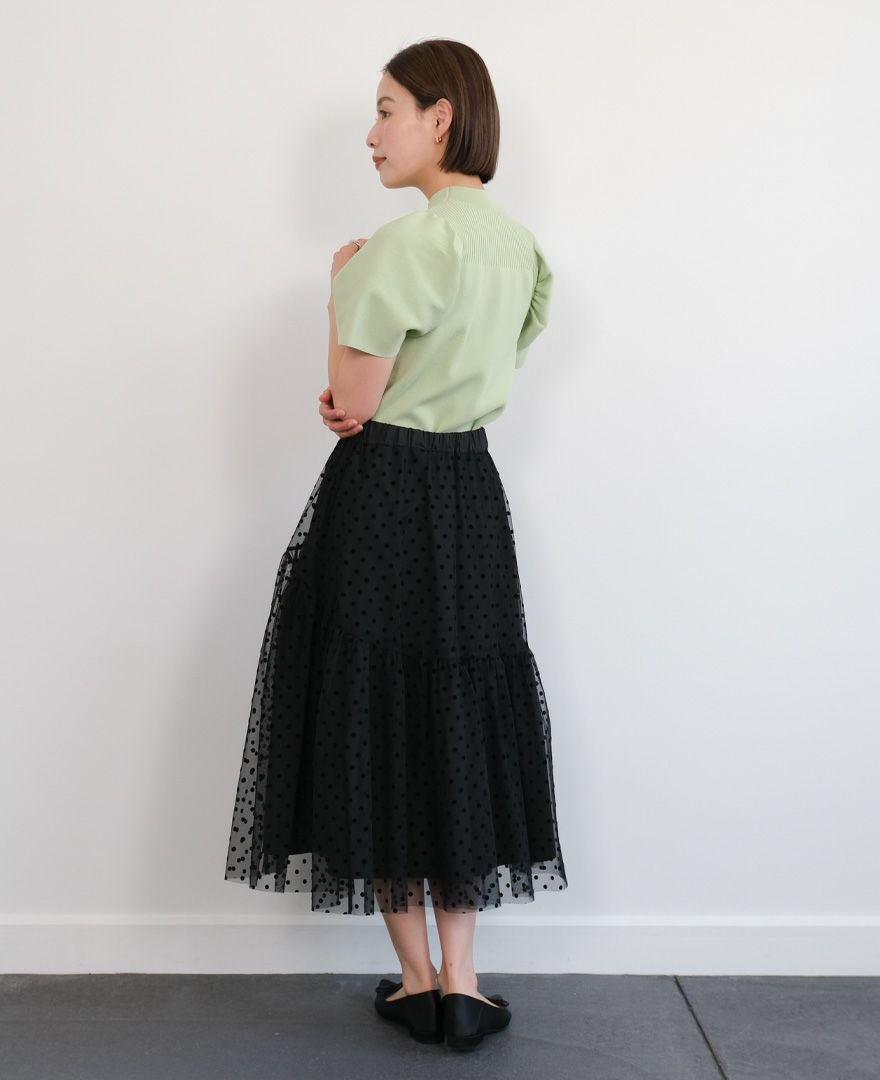 リバーシブルドットチュールスカート / TRECODE公式通販 「大人可愛い