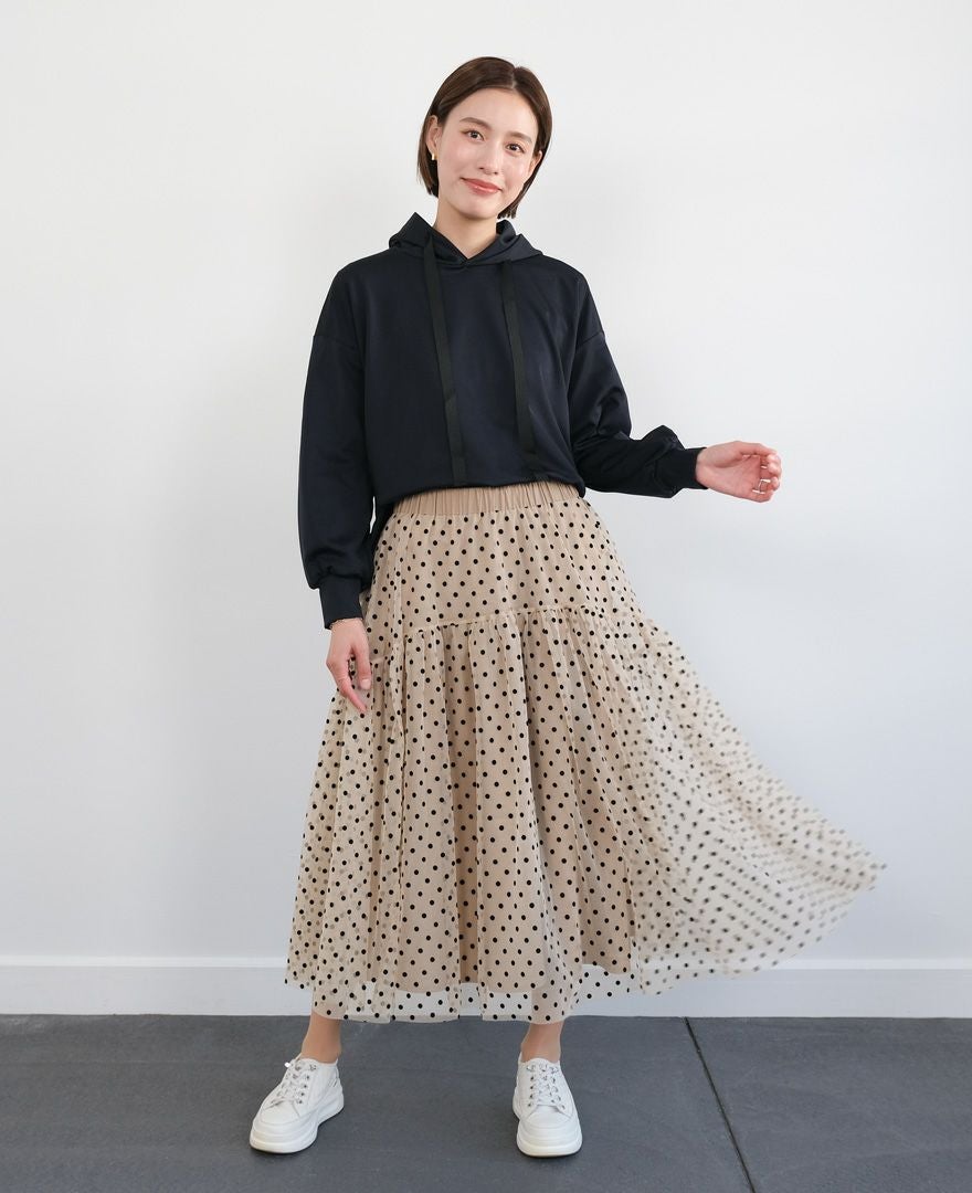 リバーシブルドットチュールスカート / TRECODE公式通販 「大人可愛い