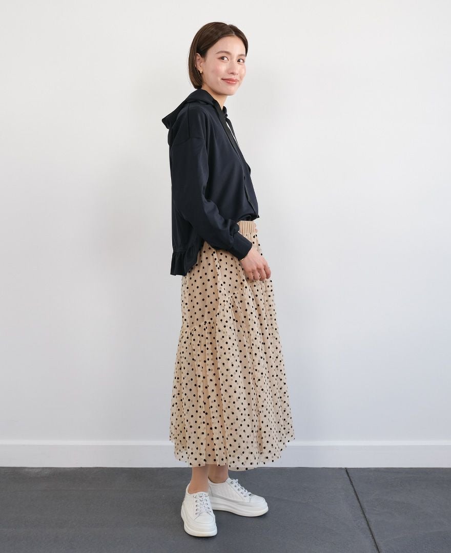 リバーシブルドットチュールスカート / TRECODE公式通販 「大人可愛い