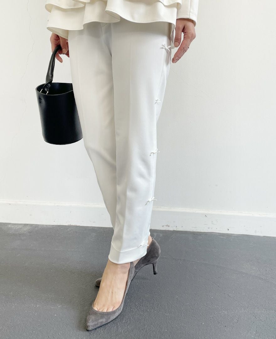 70%OFF】ストレッチサイドリボンパンツ / TRECODE公式通販 「大人