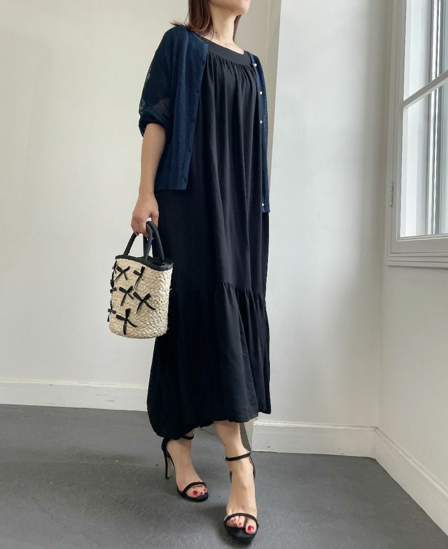 トレコード(TRECODE)メッシュカーディガン