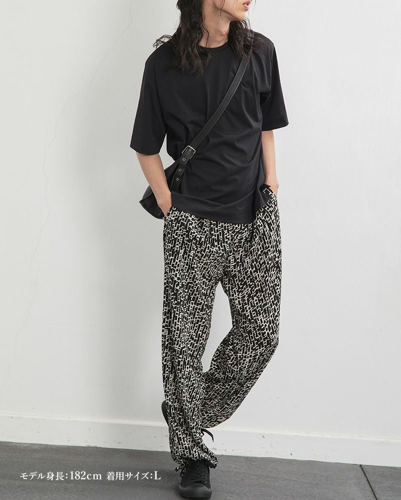 pelaxpants【brick-black】 | CLOCHE ONLINE SHOP