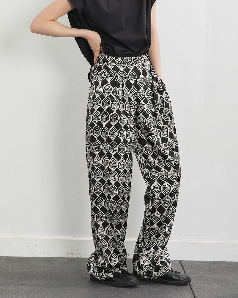 ペラクスパンツ パザールのオニオン：黒