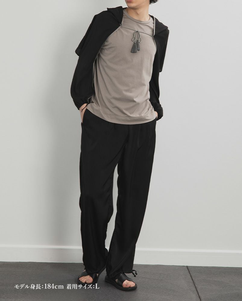 pelaxpants【plain-obsidian】黒色 | CLOCHE ONLINE SHOP