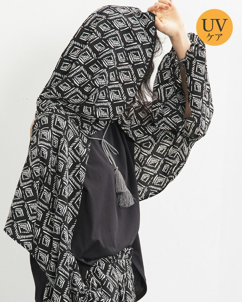 ボーホーストール インドネシアイカット