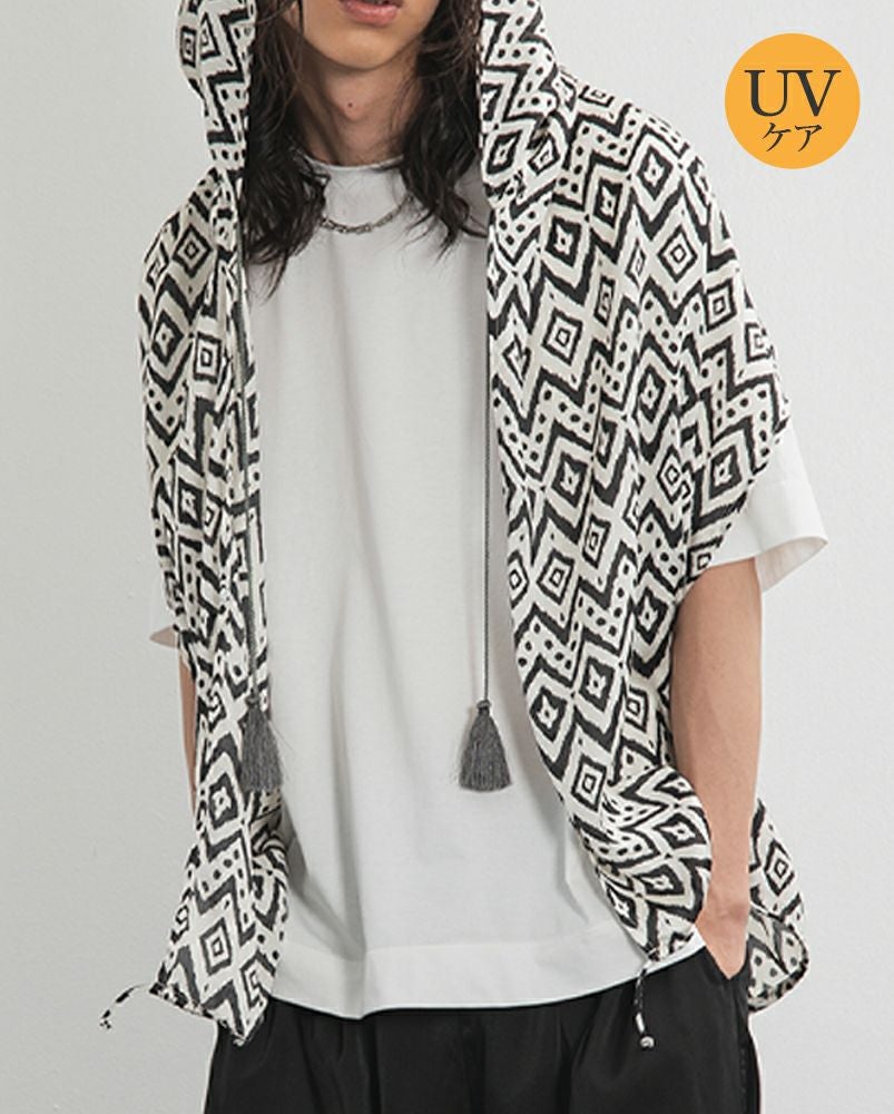 ボーホーストール インドネシアイカット