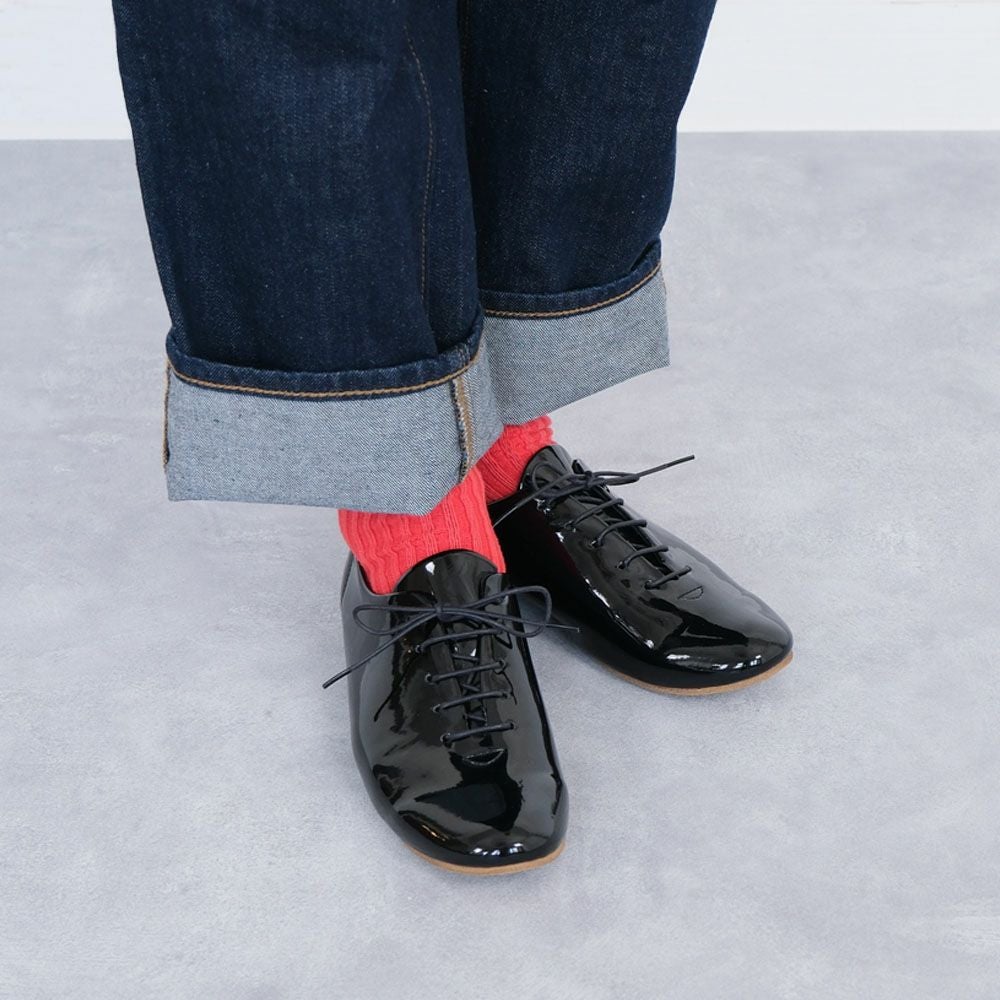 レースアップ(エナメル) / バレエシューズブランドのファルファーレ