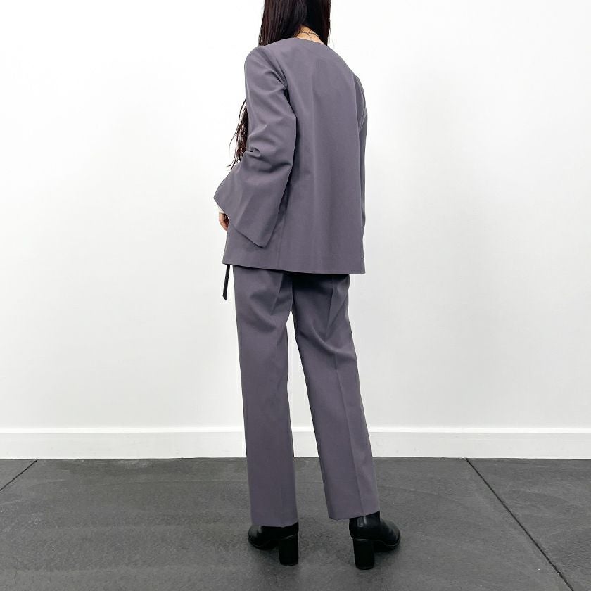 ラップ風テーパードパンツ(3色)