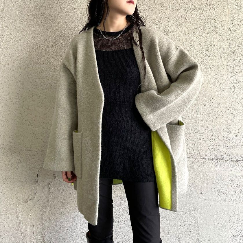 特別価格】ダブルフェイスニットコーディガン(3色) | CLOCHE ONLINE SHOP