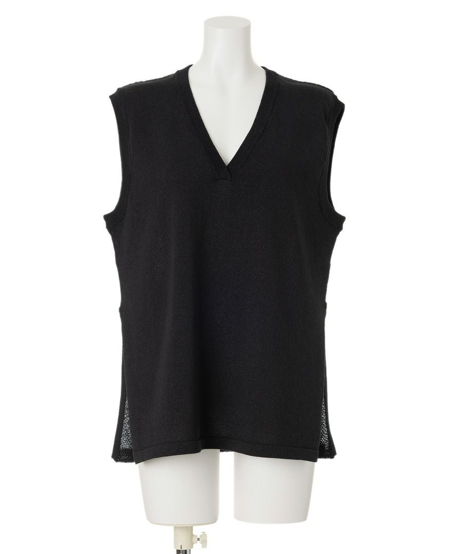 2025年夏30代40代50代におすすめのVネックオーバーベスト/スミクロ