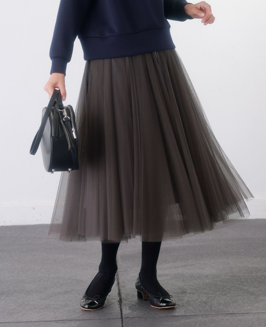 フレアチュールスカート / TRECODE公式通販 「大人可愛いラクちん