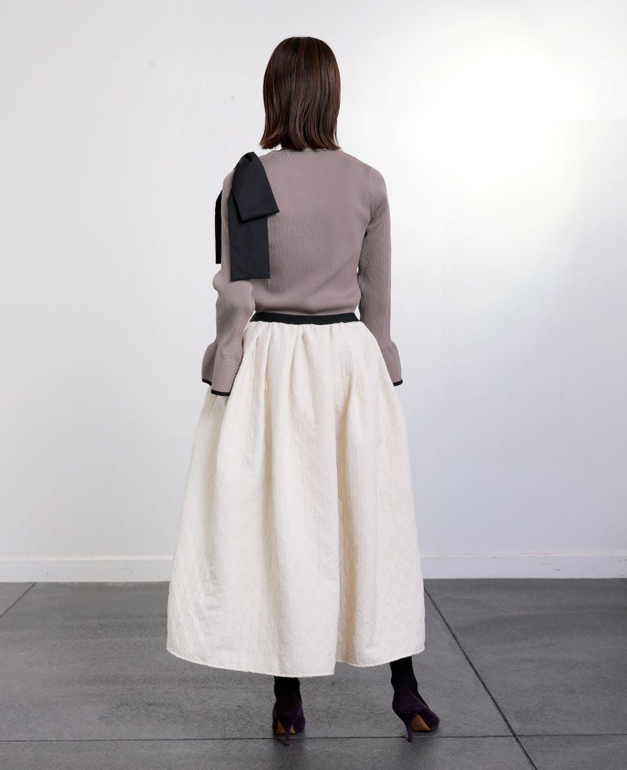 Tricot COMMEdesGARÇONS キルティング スカート MIDIUMISOLID for Ladies 刺繍キルティングスカート[A]｜ MARcourt