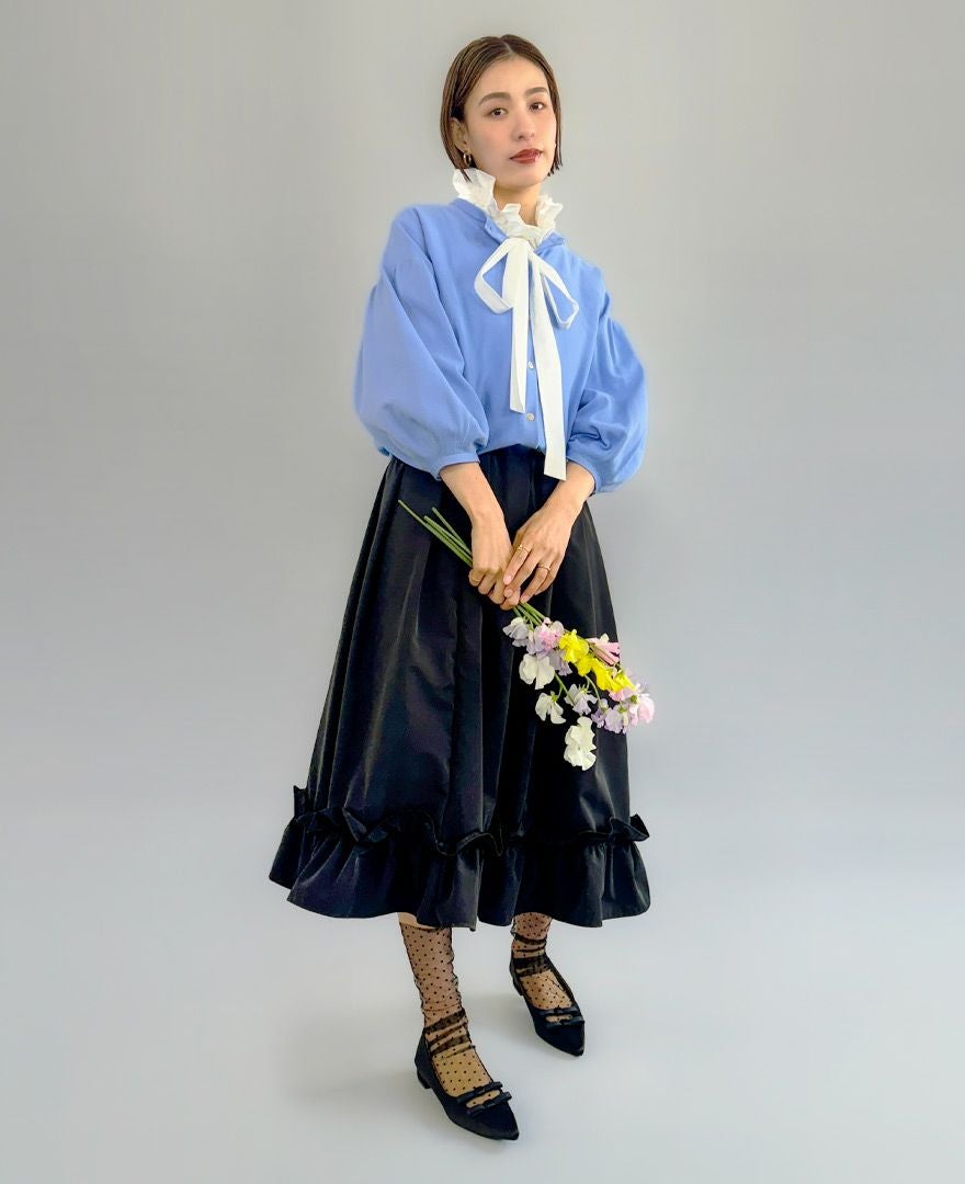 神戸・山の手裾フリルスカート / TRECODE公式通販 「大人可愛いラク