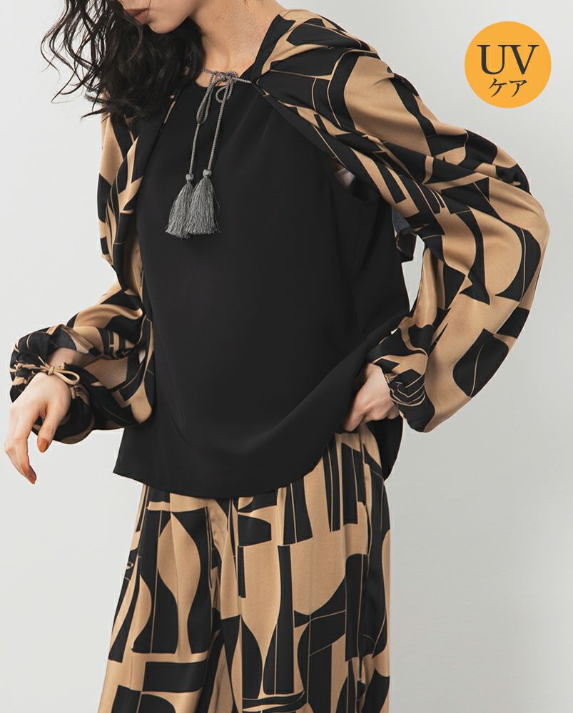 ボーホーストール アテネ：ベージュ