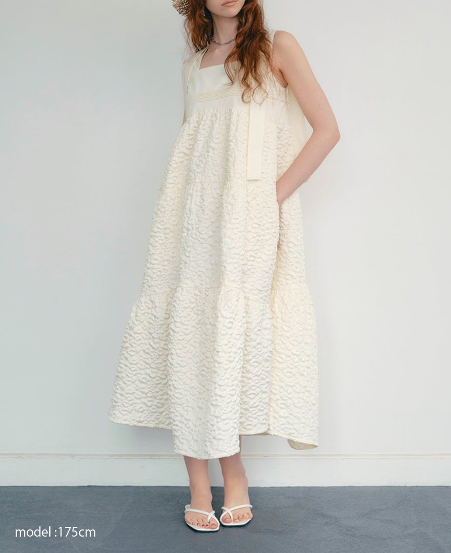 model着用：ティアードワンピース/cotton clouds