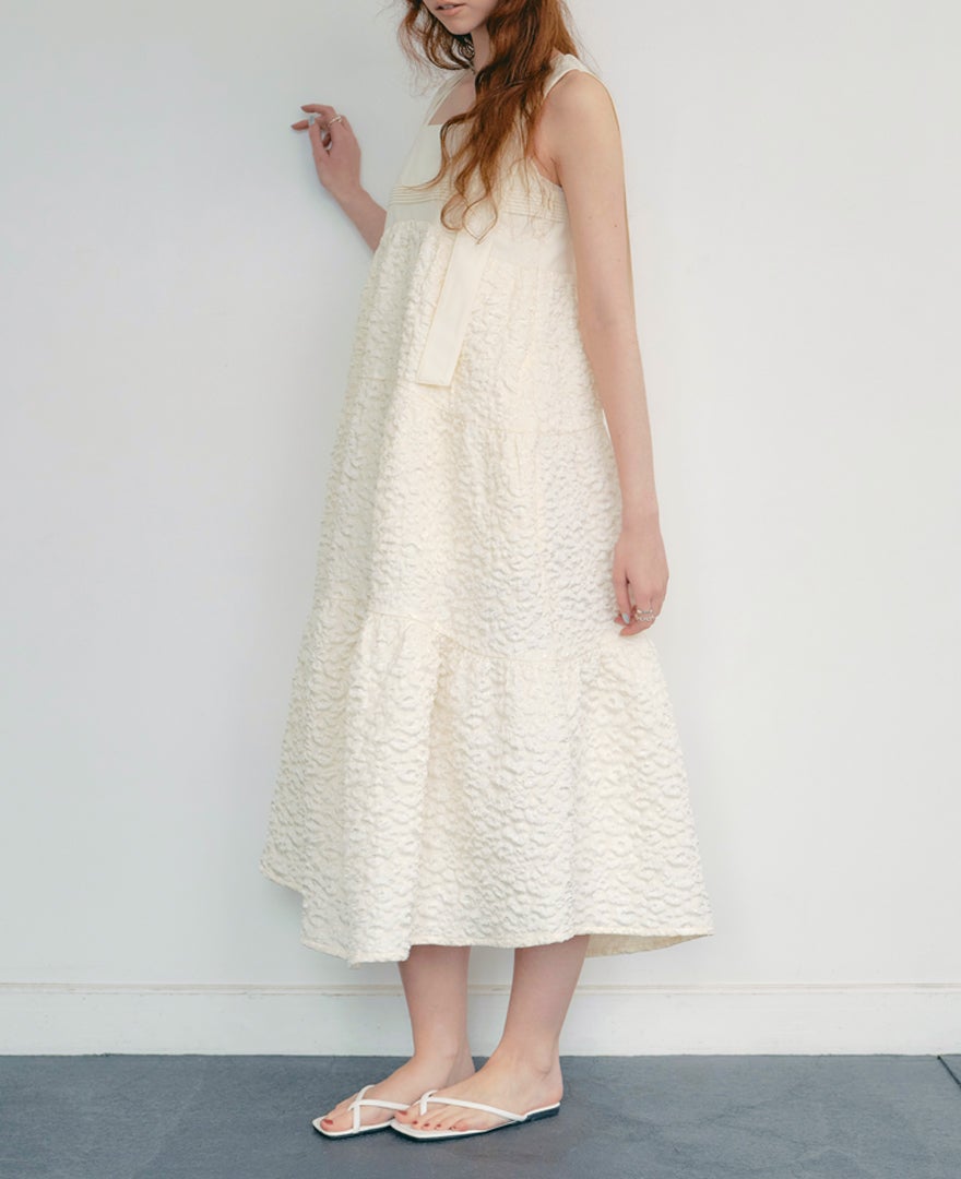 model着用：ティアードワンピース/cotton clouds