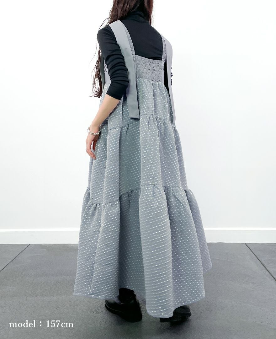 ティアードワンピース/water drop | CLOCHE ONLINE SHOP