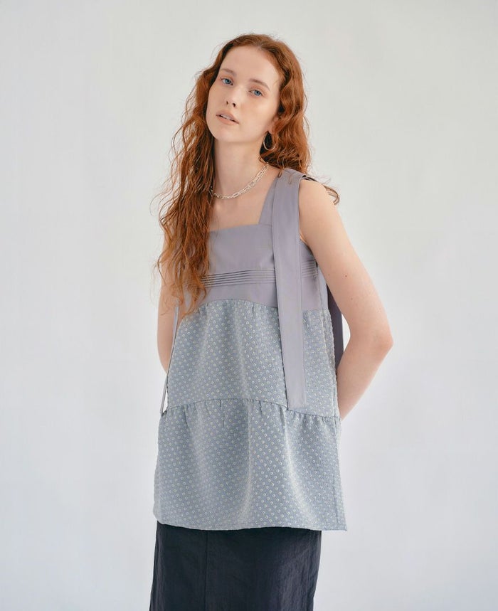 ティアードトップス/water dropは一枚で着映えするトップス