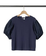 バルーン袖Tシャツオンラインショップ限定色ネイビーの詳細画像