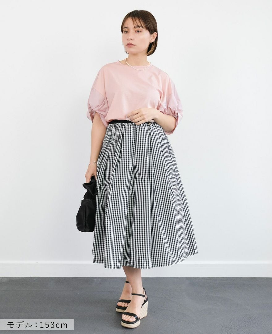 30%OFF】ねじり袖Tシャツ / TRECODE公式通販 「大人可愛いラクちん