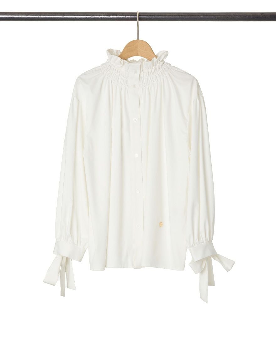 TRECODE（トレコード）の袖リボンブラウスの詳細