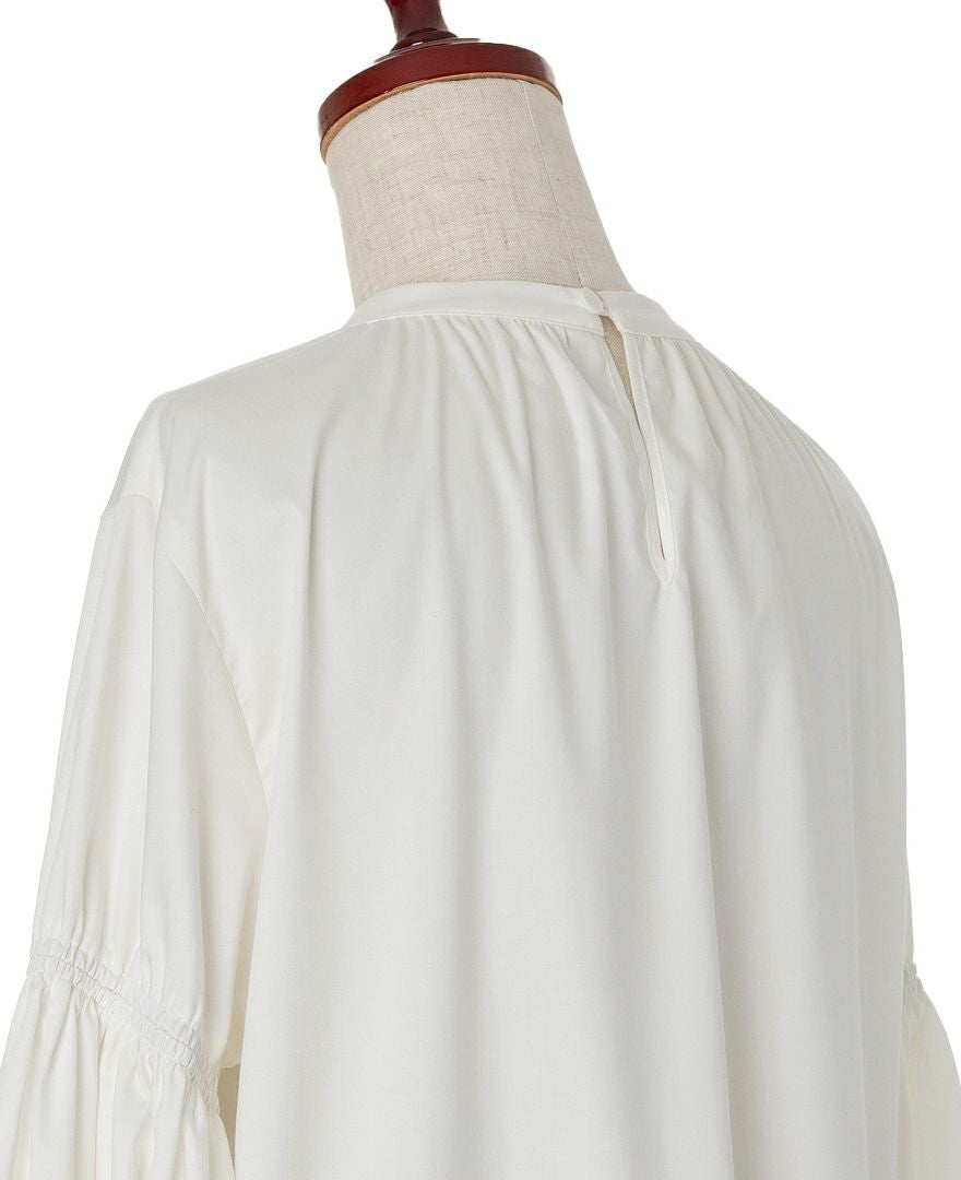 TRECODE（トレコード）の袖シャーリングブラウスの詳細