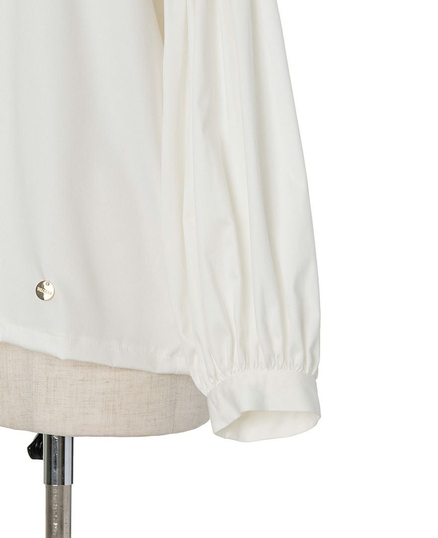 TRECODE（トレコード）の袖シャーリングブラウスの詳細