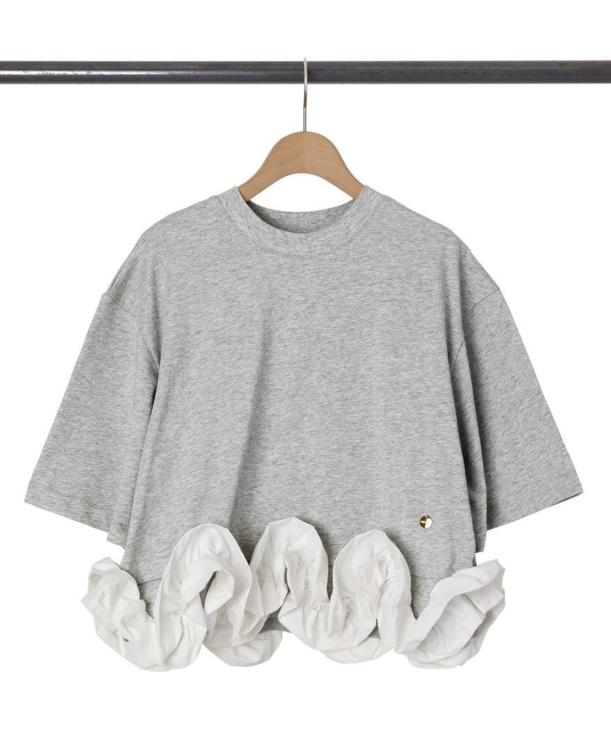 TRECODE（トレコード）の 裾フリルドッキングプルオーバーの詳細