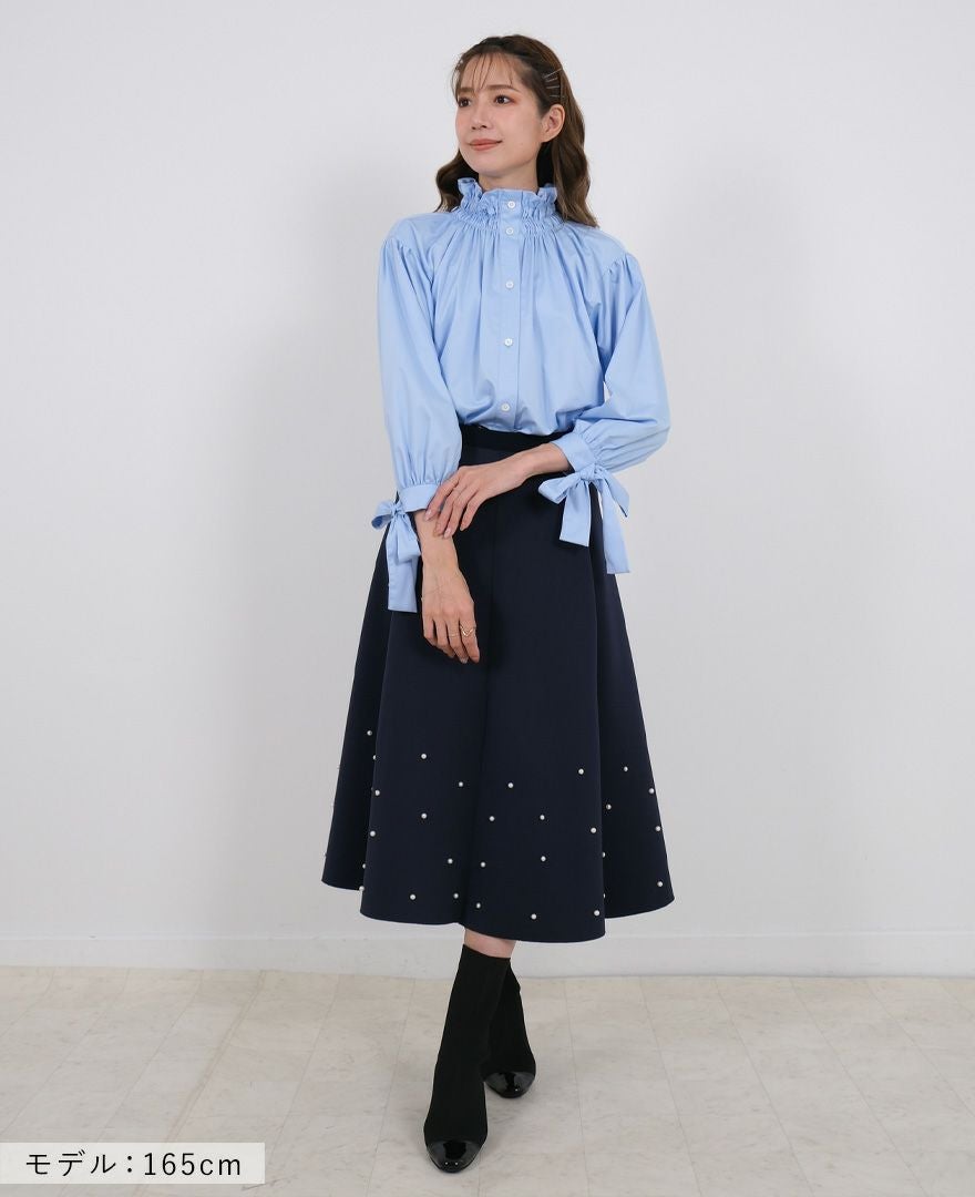 TRECODE（トレコード）の裾パールダンボールスカートの詳細