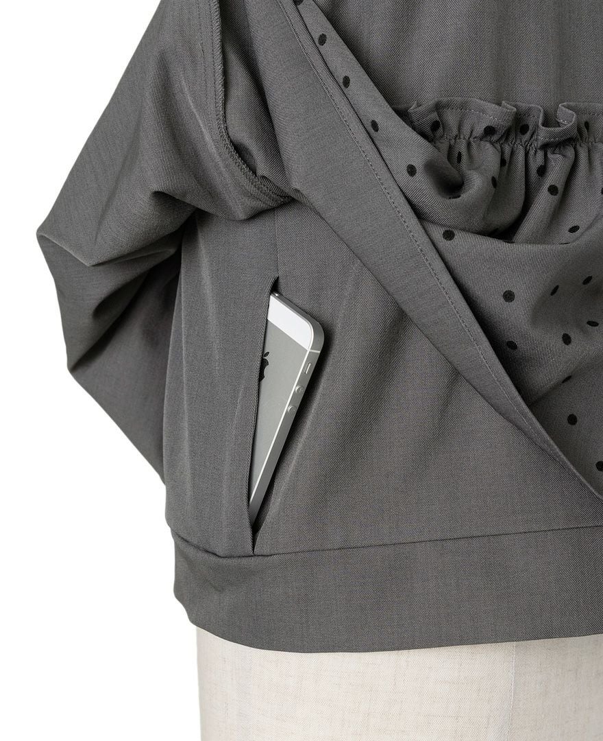 TRECODE（トレコード）のドットフリルパーカーベストの詳細