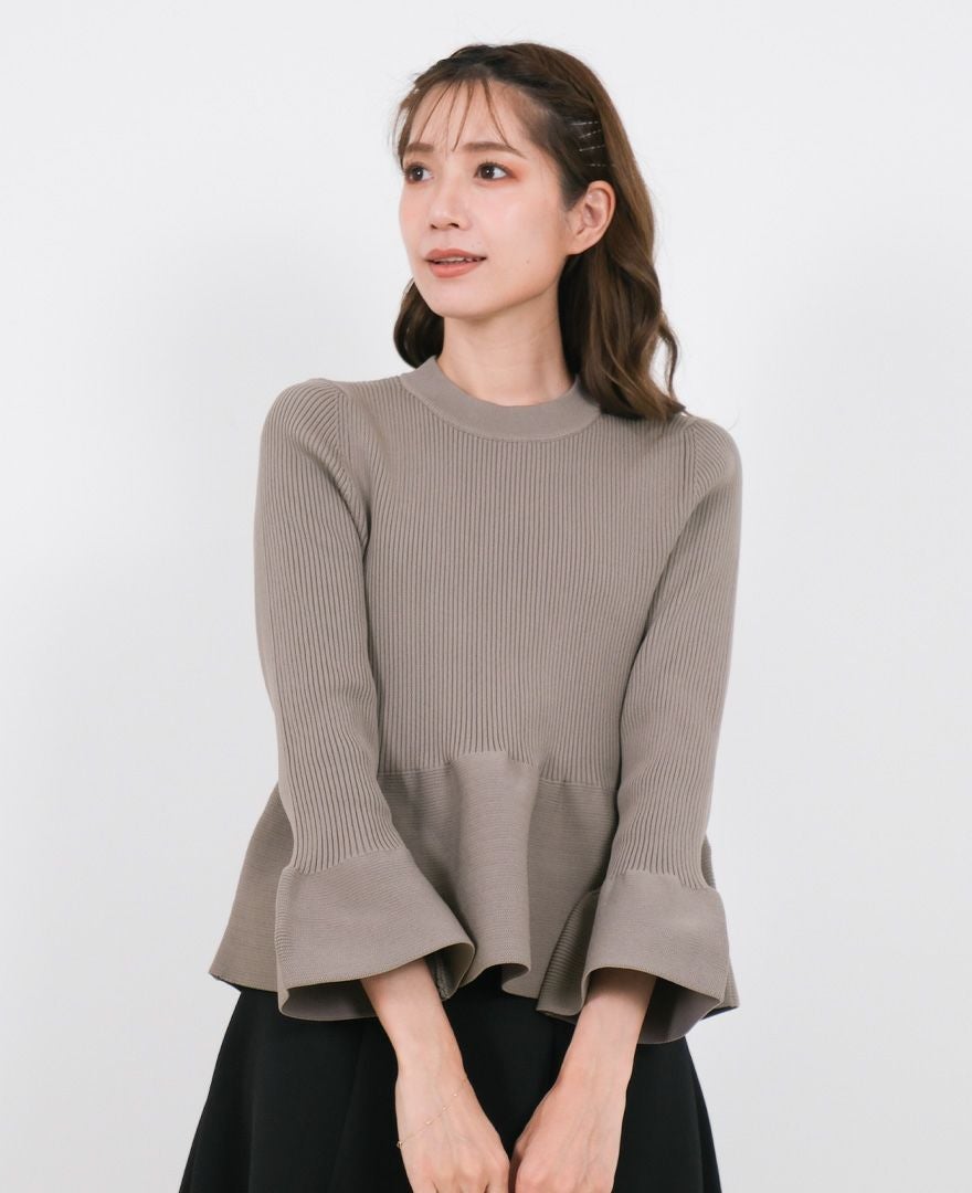 TRECODE（トレコード）のペプラムニットの詳細