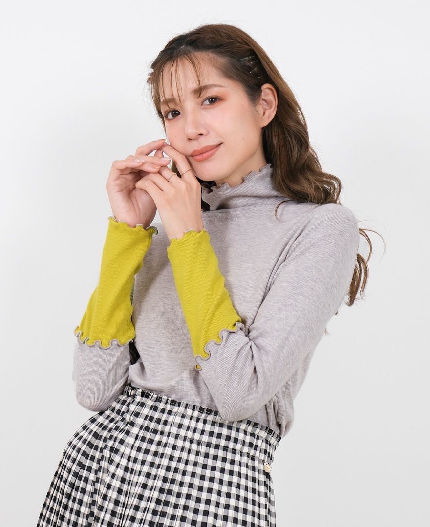 TRECODE（トレコード）の袖切り替えメロウインナーの詳細