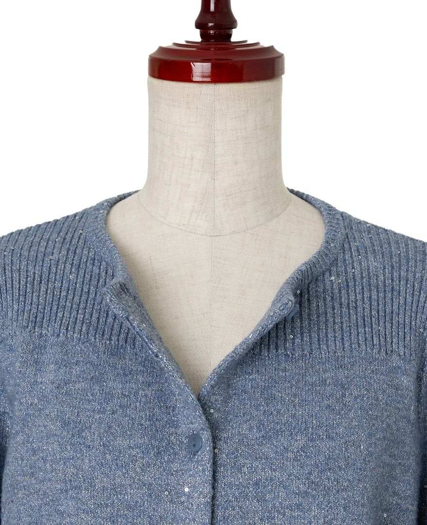 TRECODE（トレコード）のスパンコールカーディガンの詳細